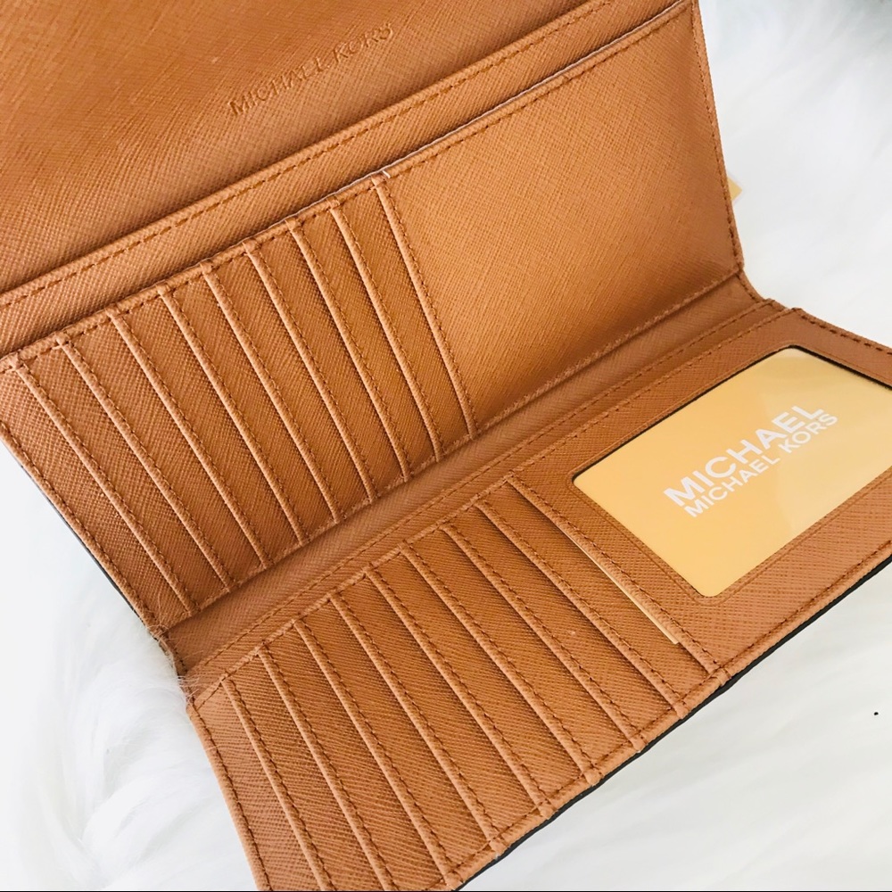 Jet set travel large Trifold Wallet michael Kors - Picture 5 of 7